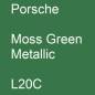 Preview: Porsche, Moss Green Metallic, L20C.